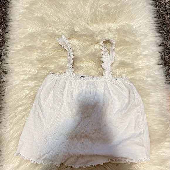 Tops - White Crop Top